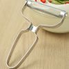 Wide-Blade Stainless Steel Cabbage Shredder and Vegetable Peeler