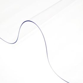 VEVOR Plastic Table Cover, 46"x96"x0.08", Transparent PVC Table Protector, Rectangle Clear Desk Mat