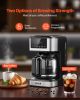 Programmable Coffee Maker, 12 Cup Programmable Drip Coffee Makers with Touch Screen, 4-Hour Keep Warm Coffee Makers Drips