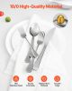 VEVOR 30-Piece Silverware Set, Food-Grade Stainless Steel Flatware Utensils, Mirror Finished Cutlery Set